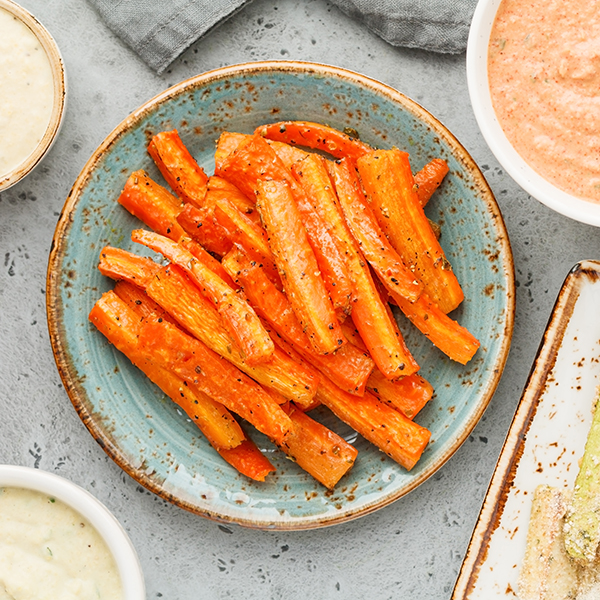  Butter roasted carrots 