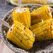 Buttery Baked Corn on the Cob